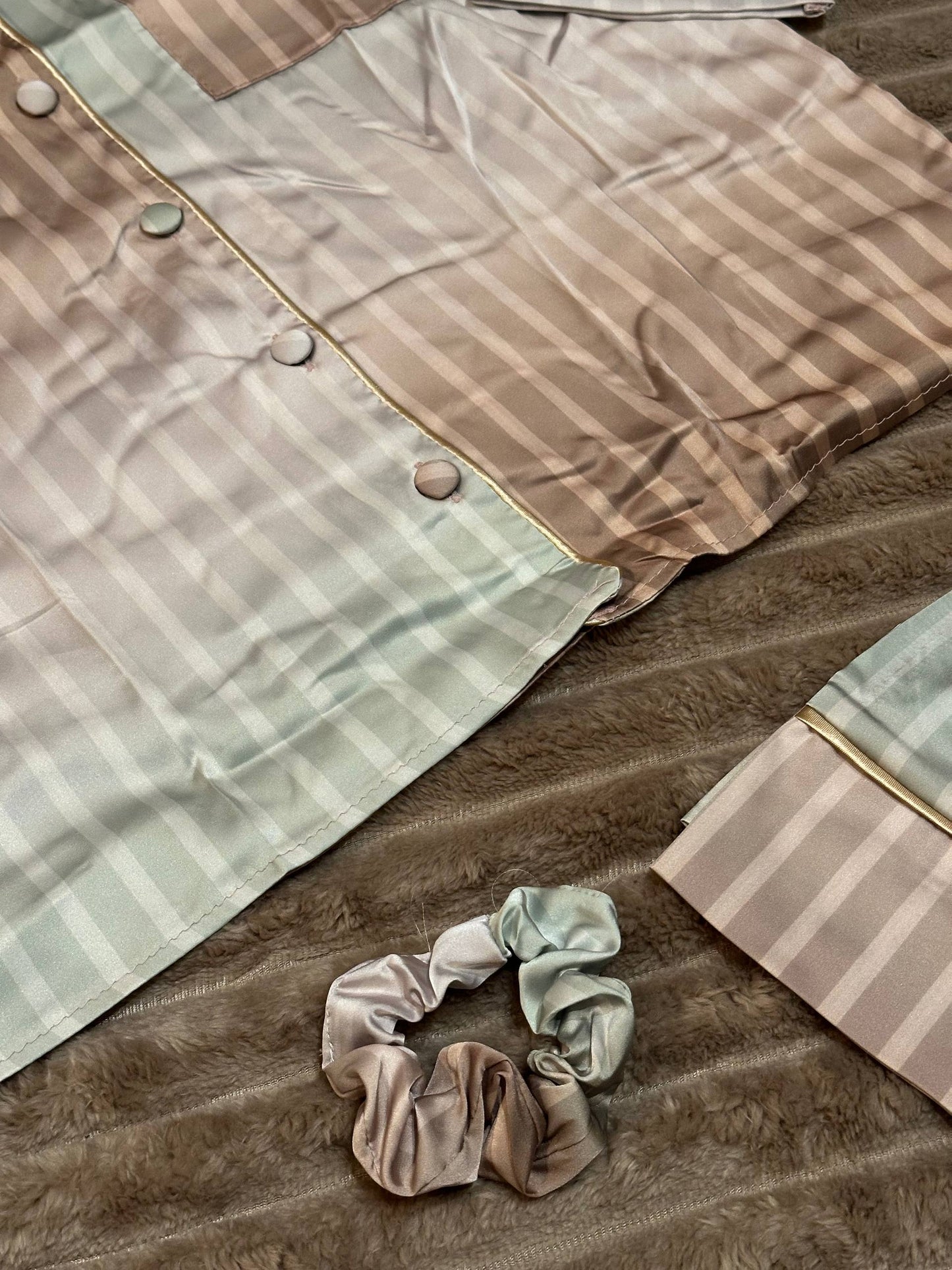 Gradient Elegance Pajama Set