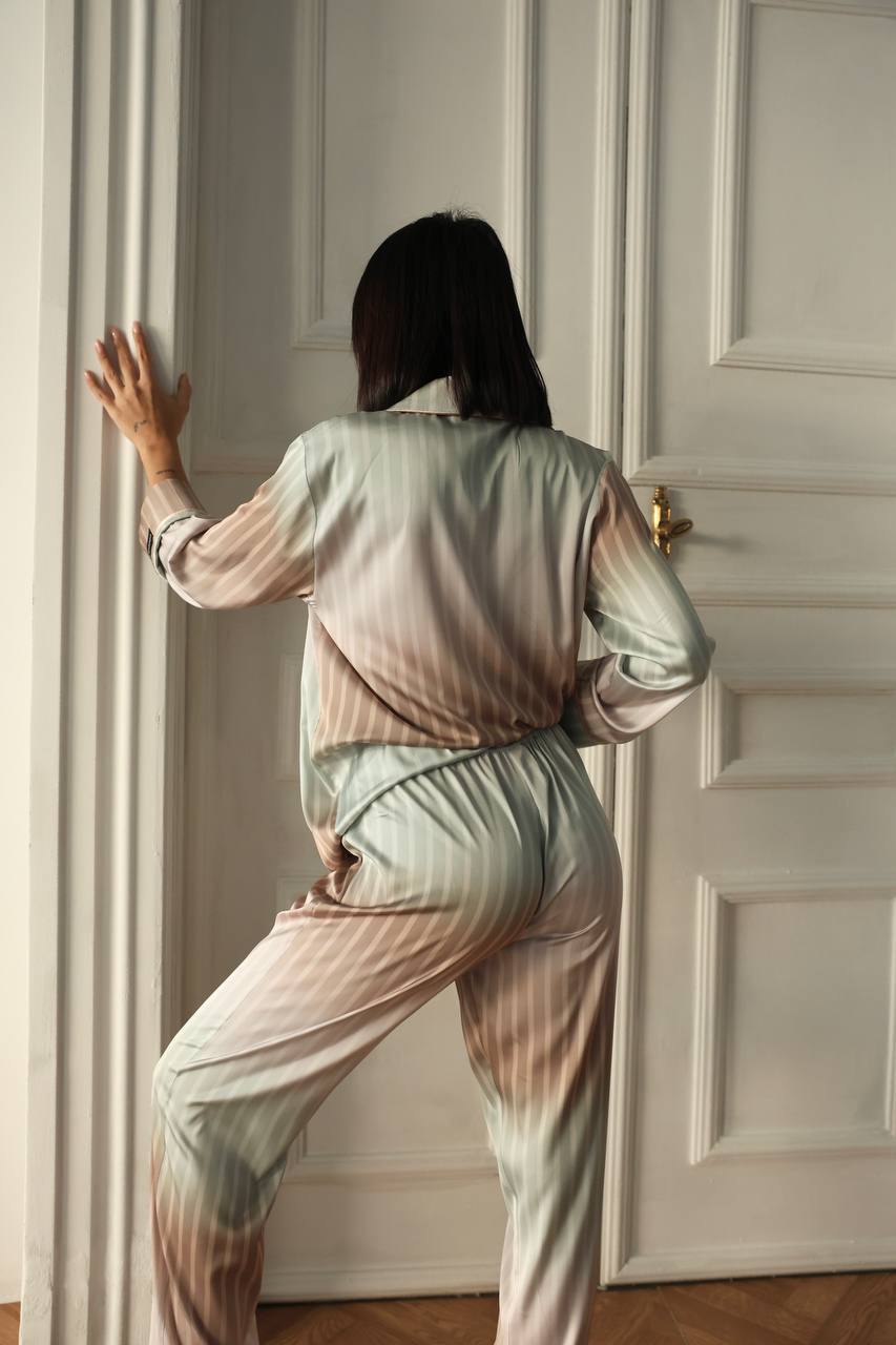 Satin Pajama Set for Women