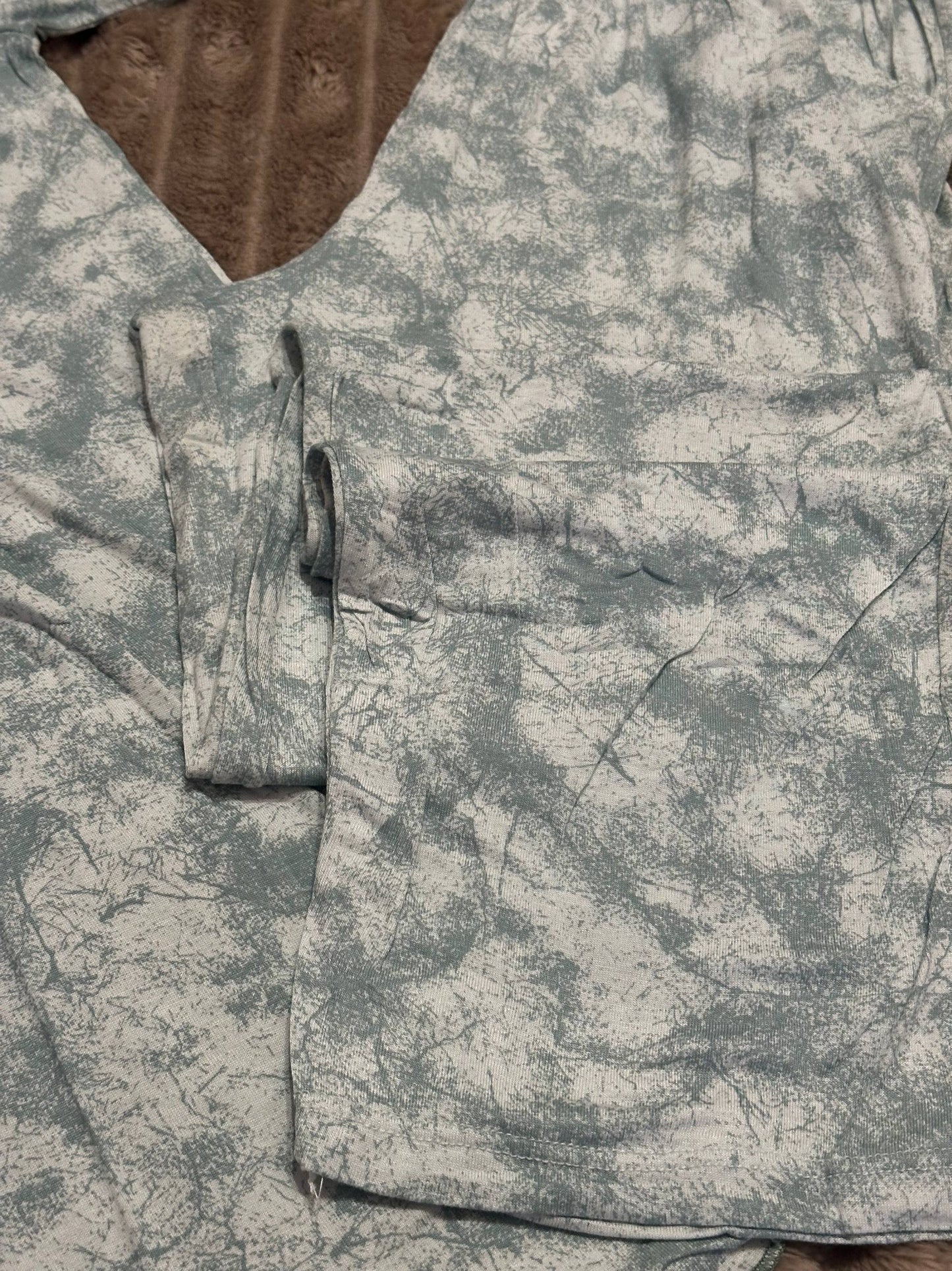 Women’s viscose pajama set with off-shoulder top – soft homewear, summer sleepwear, comfy lounge set