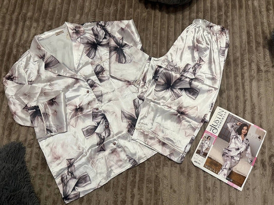 Women's Satin Pajama Set